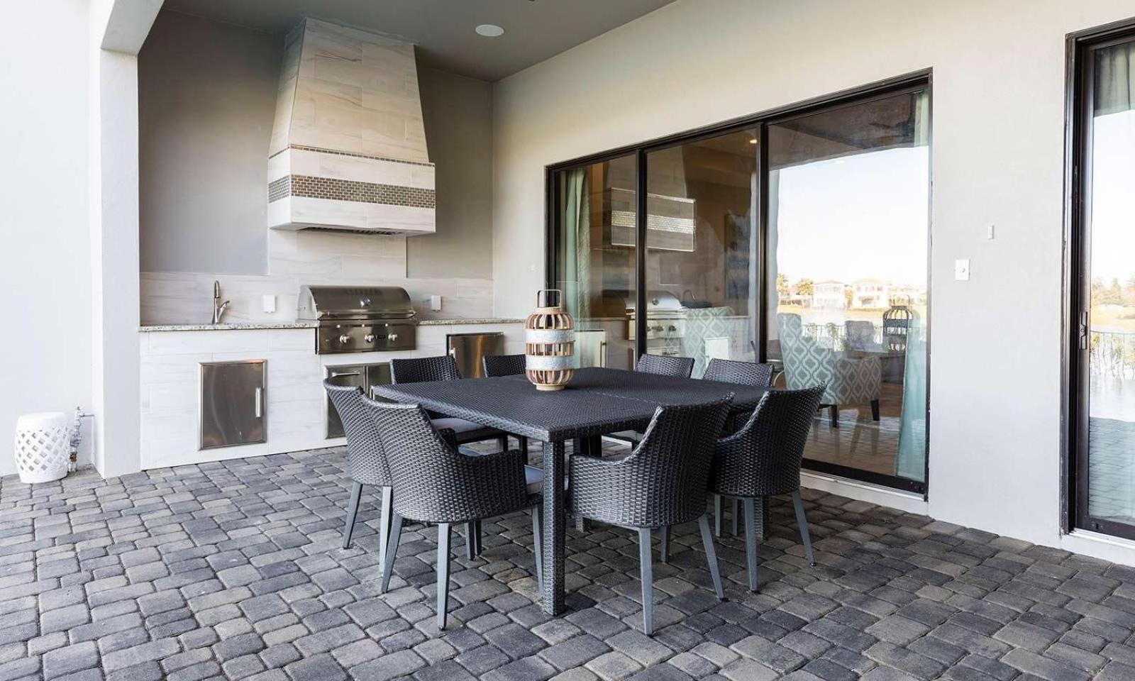 Upscale 8 Bdrm Villa With Home Theater At Reunion คิสซิมมี ภายนอก รูปภาพ