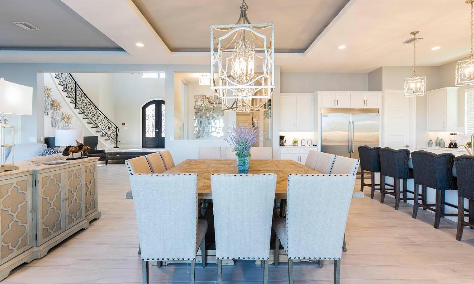 Upscale 8 Bdrm Villa With Home Theater At Reunion คิสซิมมี ภายนอก รูปภาพ