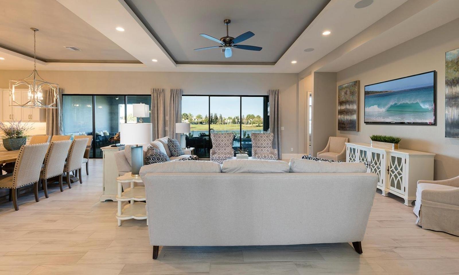 Upscale 8 Bdrm Villa With Home Theater At Reunion คิสซิมมี ภายนอก รูปภาพ